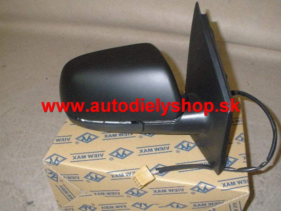 VW Polo 1/02-5/05 elektrické spätné Pravé,čierne 