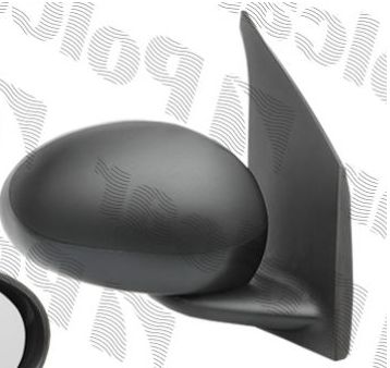 Toyota AYGO 05/12- mechanické zrkadlo pravé /čierne/