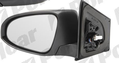 Toyota COROLLA 07/13- el. zrkadlo vykurované so smerovkou ľavé