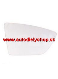 Seat LEON 2013- sklo zrkadla pravé s držiakom