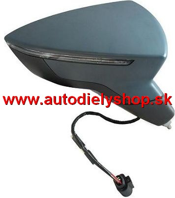 Seat LEON 2013- spätné zrkadlo pravé