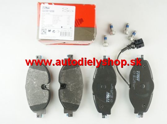 Seat LEON 2013- predné platničky Sada / TRW /