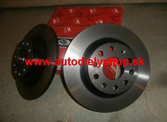 Seat LEON 2013- zadné kotúče 272mm Sada L+P / TRW /