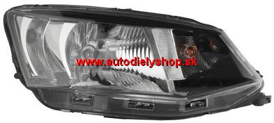 Škoda FABIA III 8/2014- el. svetlo H4 pravé / Originál