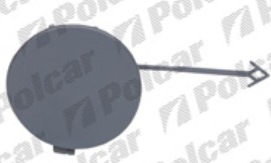  Audi A4 SDN/AVANT 01/12- predná záslepka ťažného háku