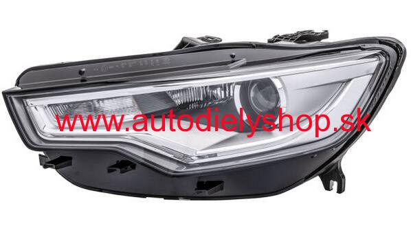 Audi A6 2011- svetlo D3S+H7+LED Lavé /HELLA/