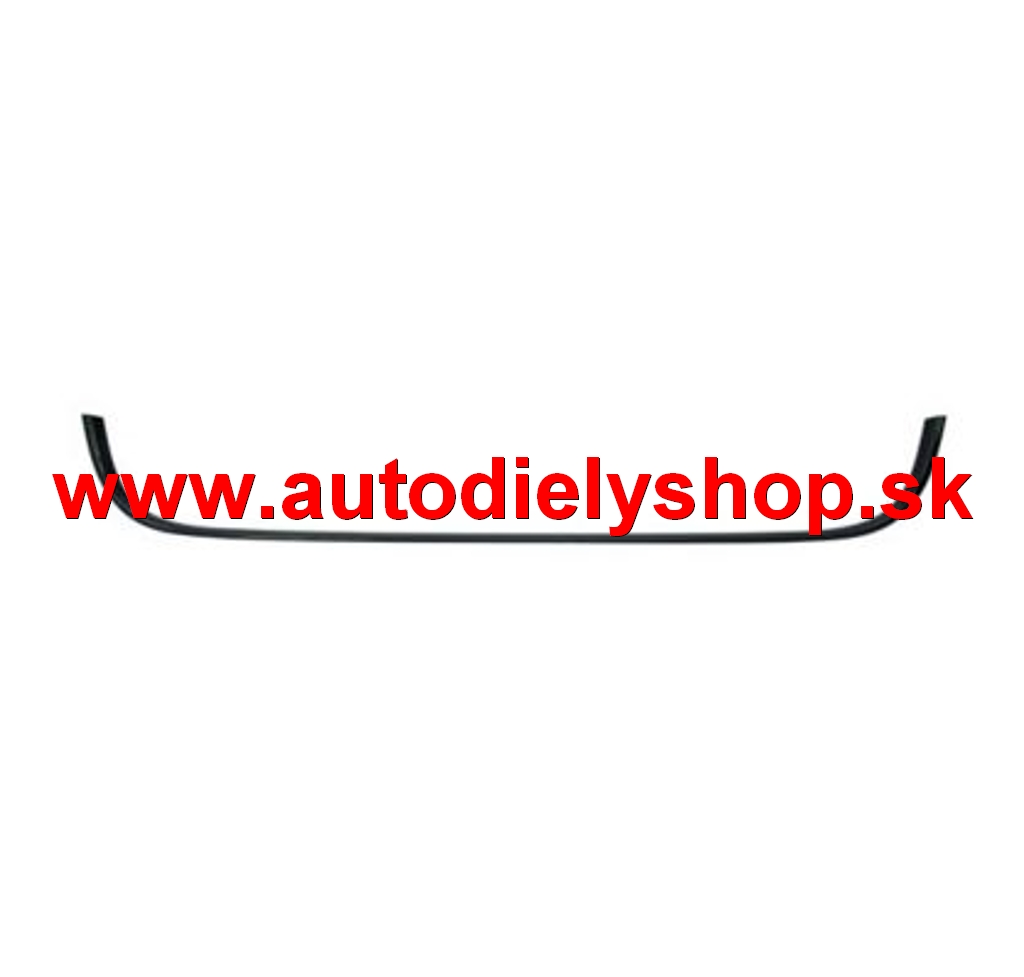 Citroen BERLINGO 06/12- spodná lišta prednej mriežky /čierna