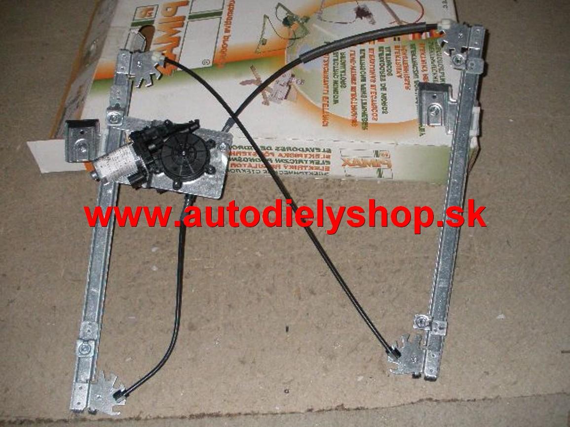 VW POLO 10/94-9/99 elektrický stahovací mechanizmus okna Pravý,2dver. 