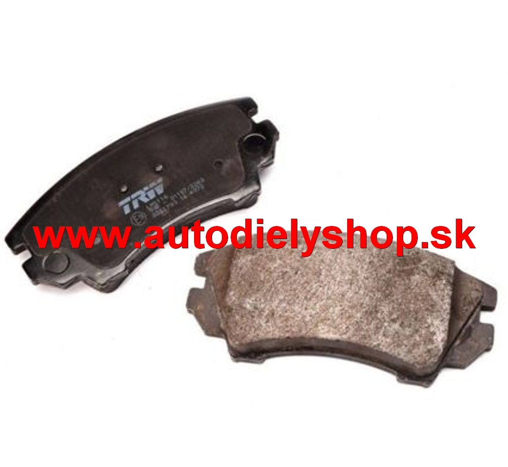 Opel INSIGNIA 11/13- predné platničky Sada / 142mm / TRW