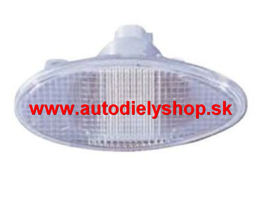 Mitsubishi LANCER 9/2003-2008 bočné smerovky biele Sada L+P