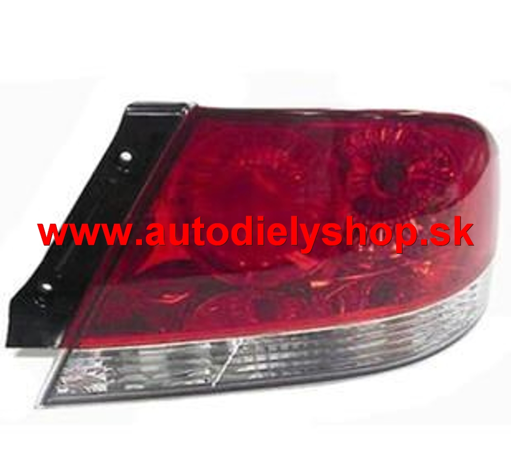 Mitsubishi LANCER 9/2003-2008 ZD. SVETLO ČERVENÉ KOMPLET SEDAN pravé 