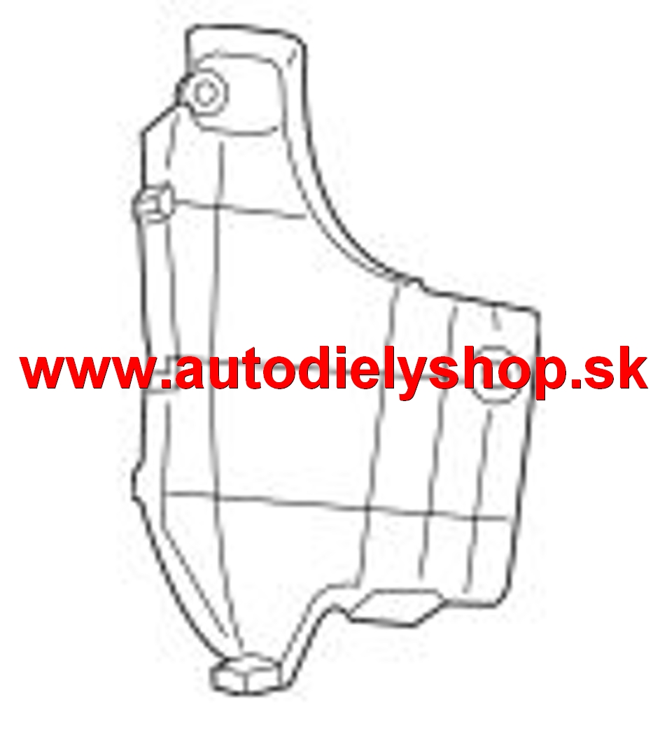 Toyota RAV 4 2013-12/2015 držiak zadného nárazníku pravý 