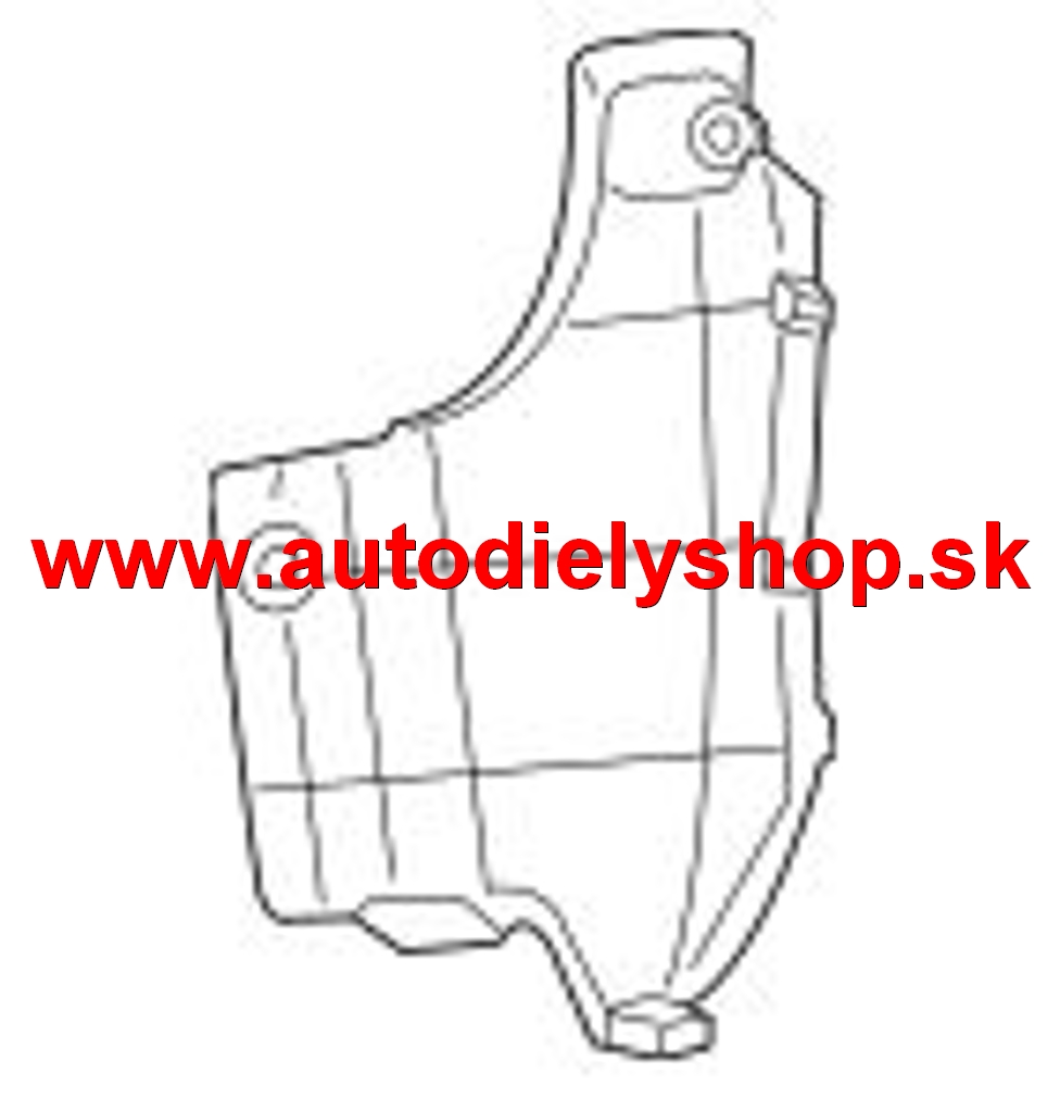 Toyota RAV 4 2013-12/2015 držiak zadného nárazníku ľavý 