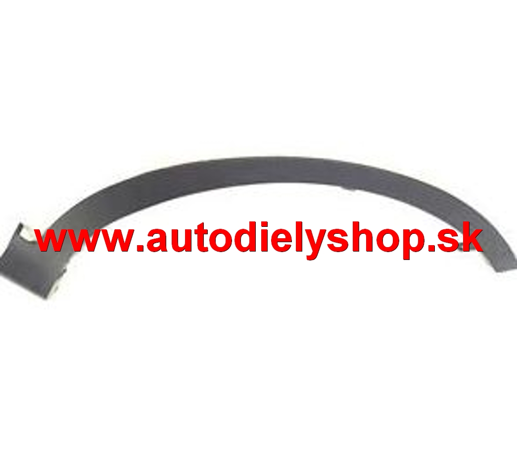 Toyota RAV 4 2013-12/2015 PLASTOVÝ LEM PR. BLATNÍKU (ČIERNY) ľavý 