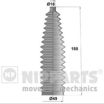 Toyota RAV 4 2013-12/2015 manžeta riadenia sada L+P /NIPPARTS/