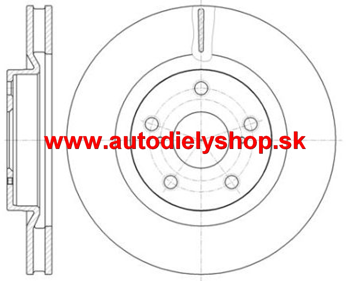 Toyota RAV 4 2013-12/2015 predné kotúče sada L+P /PRIEMER 296 mm/ /ROADHOUSE/