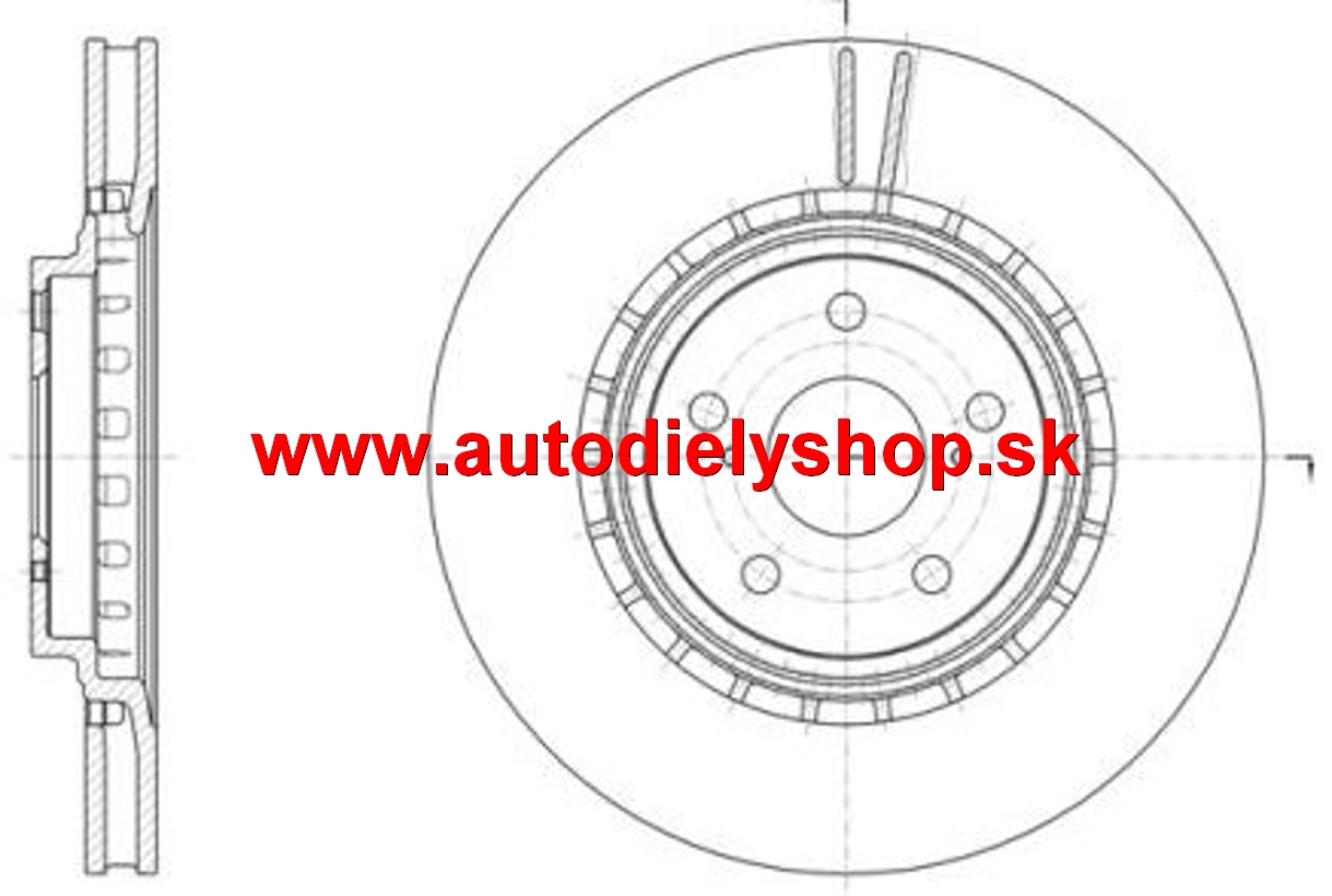 Toyota RAV 4 2013-12/2015 predné kotúče sada L+P /PRIEMER 328 mm/ /ROADHOUSE/