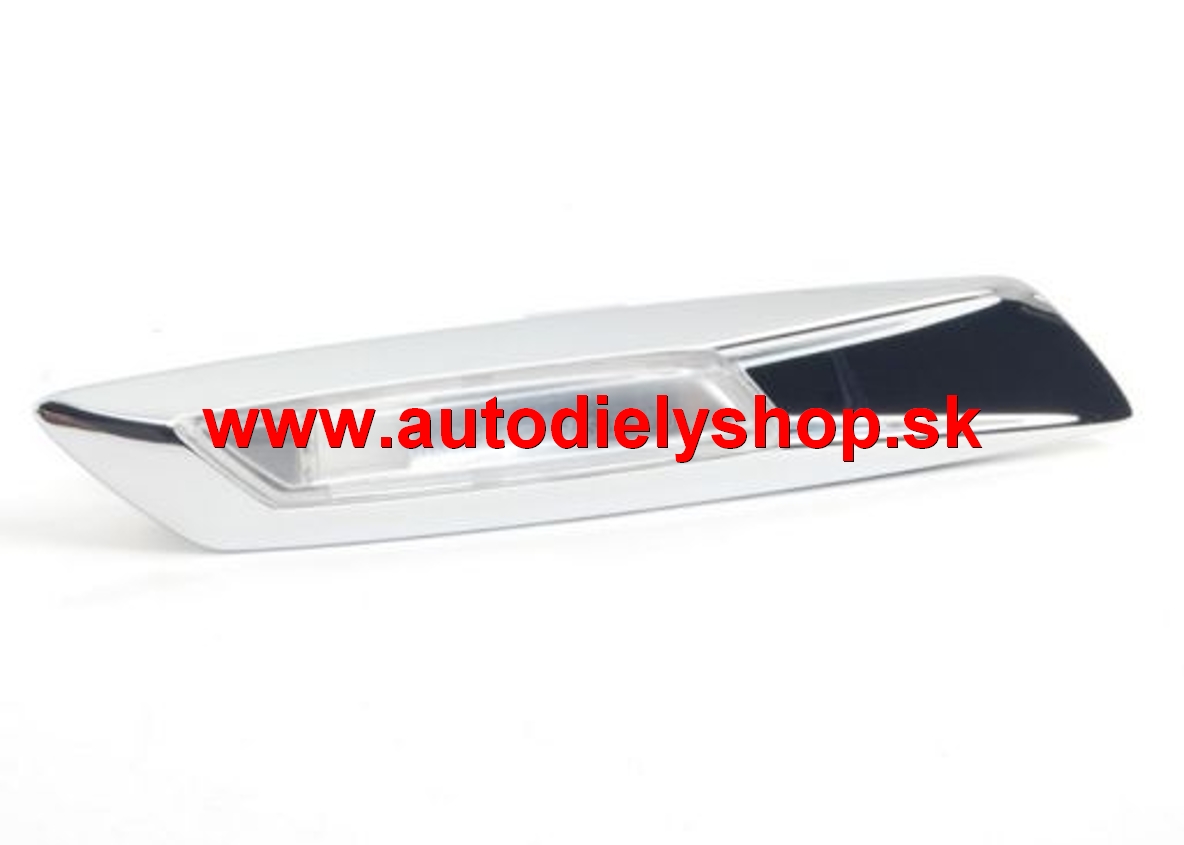 BMW 5 F07 GT 06/09- bočná smerovka biela ľavá LED