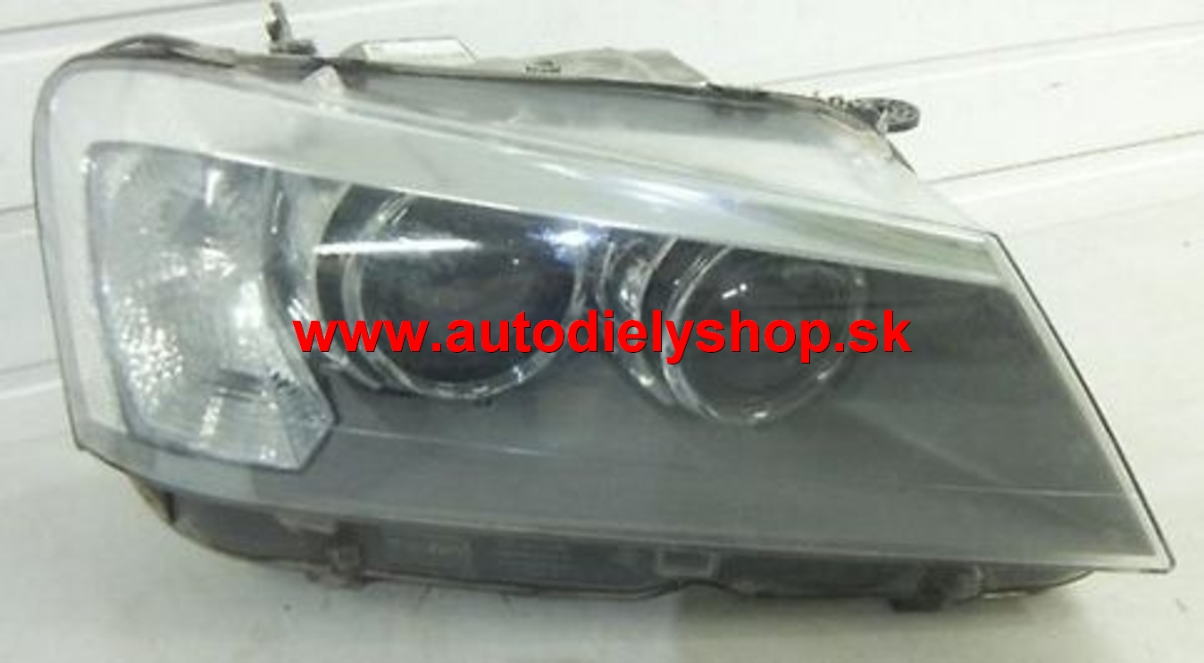 BMW X3 F25 2010- PR. SVETLO BI-XENON D1S + LED PRAVÉ