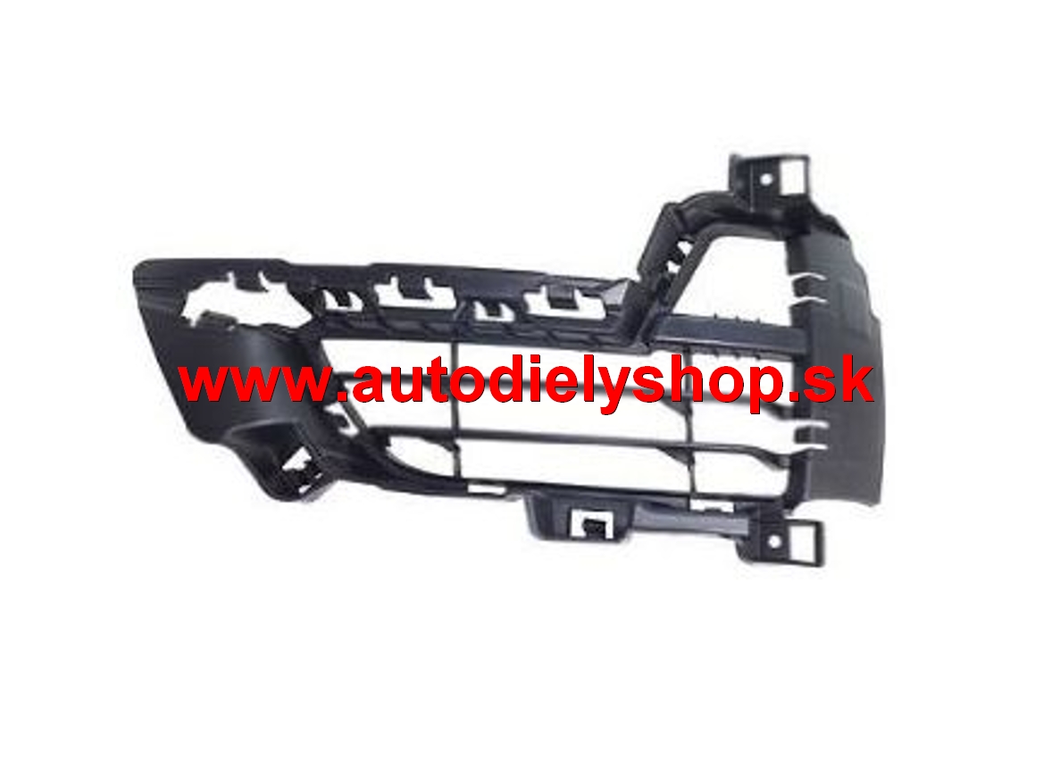 BMW X5 F15 10/13- časť mriežky pravá čierna 