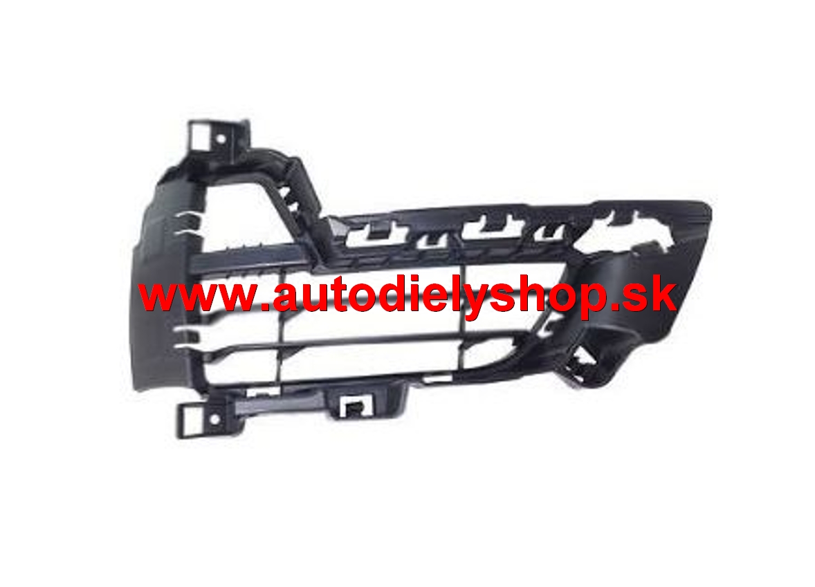 BMW X5 F15 10/13- časť mriežky ľavá čierna 