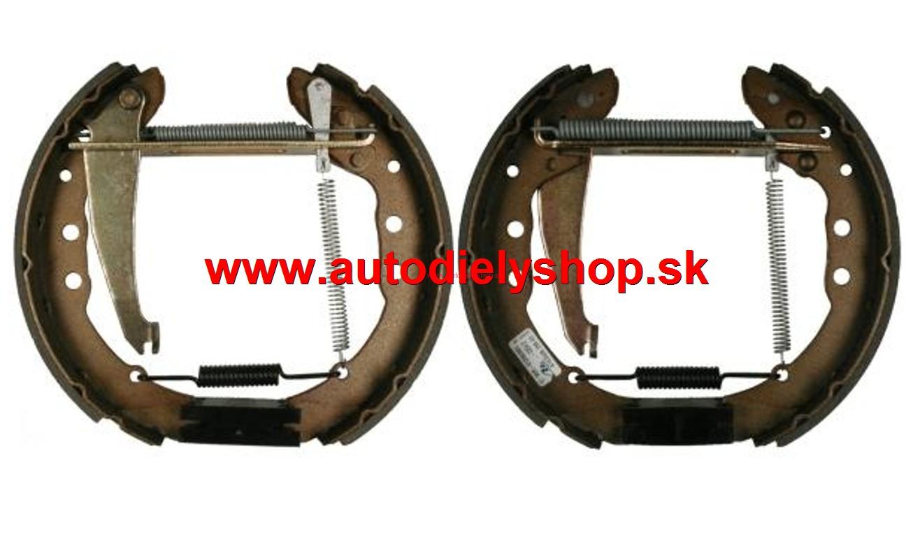 VW POLO 10/99-12/01 zadné brzdové čeluste 180mm Sada 