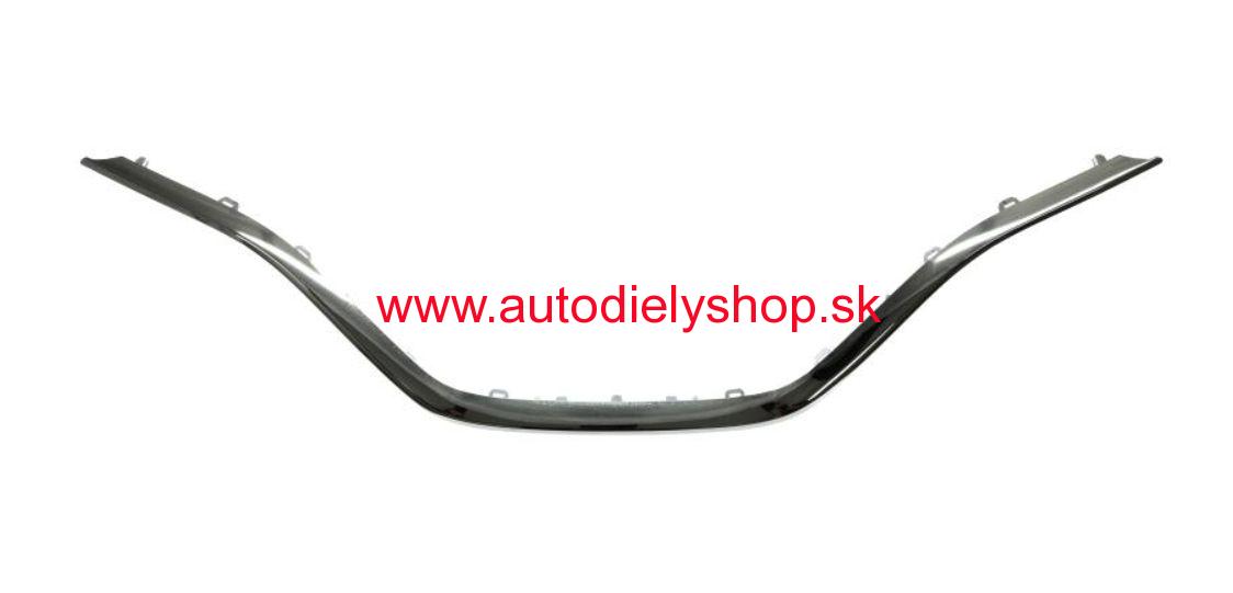 Renault KADJAR 6/2015- dolná chrómová lišta prednej masky