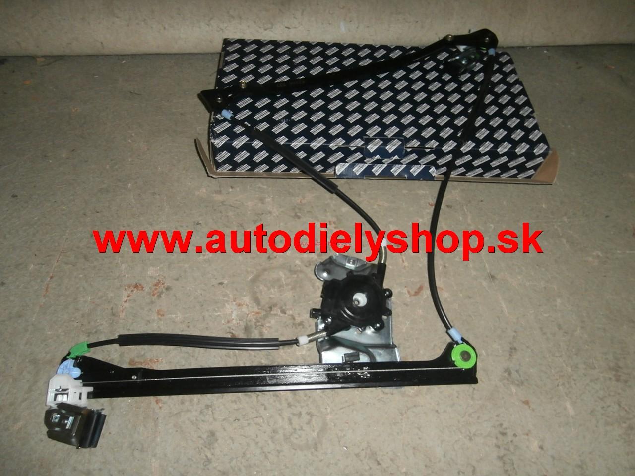 VW POLO 10/99-12/01 el.stahovanie okna predné Lavé bez mot.2dv 