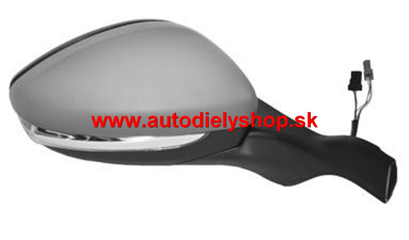 Peugeot 208 04/12- el.spätné zrkadlo pravé