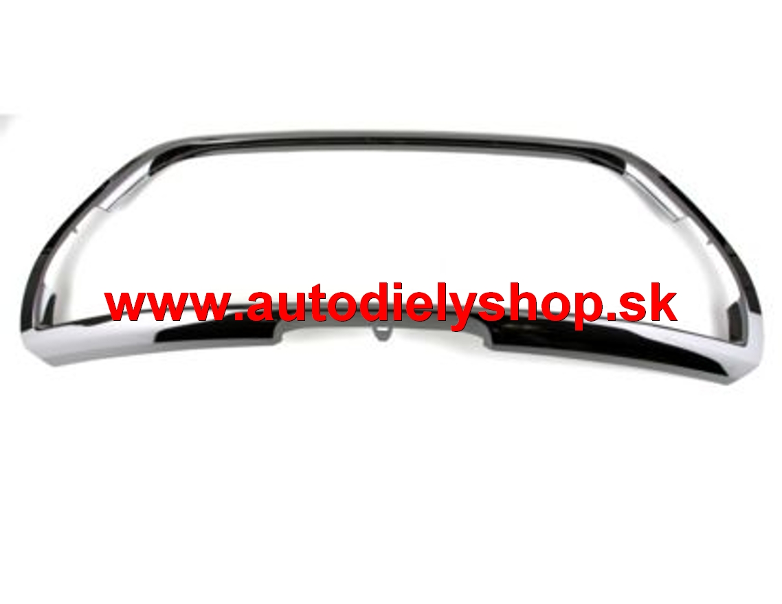 Peugeot 208 04/12- rámček prednej mriežky - chrómový od roku 2015-