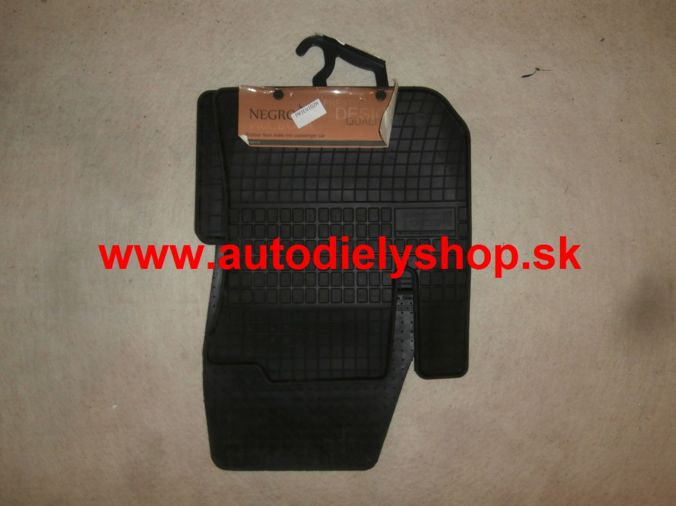  Citroen C3 12/05- gumové koberce čierne Sada 4ks