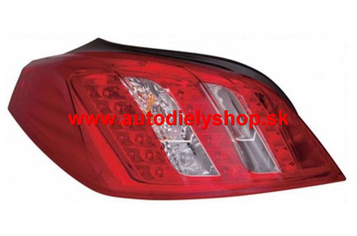 Peugeot 508 11/10- zadné svetlo Lavé / SDN / LED / do r. 2014