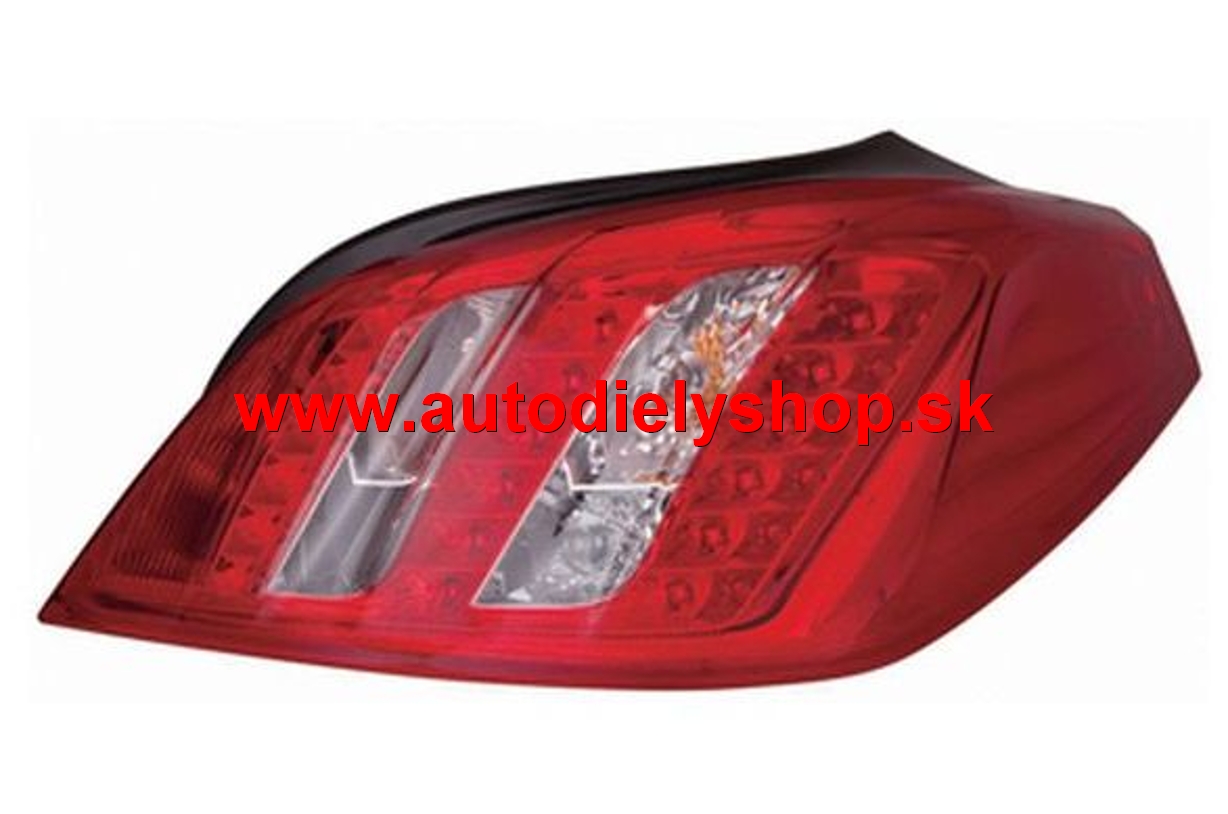 Peugeot 508 11/10- zadné svetlo Pravé / SDN / LED / do r. 2014