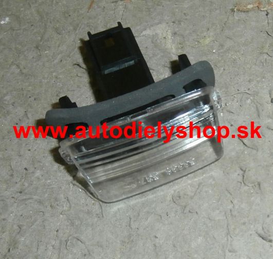 Peugeot PARTNER 06/12- zadné osvetlenie ŠPZ / 1dvere