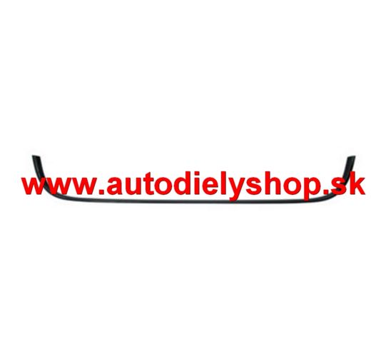 Peugeot PARTNER 06/12- spodná lišta prednej mriežky /čierna