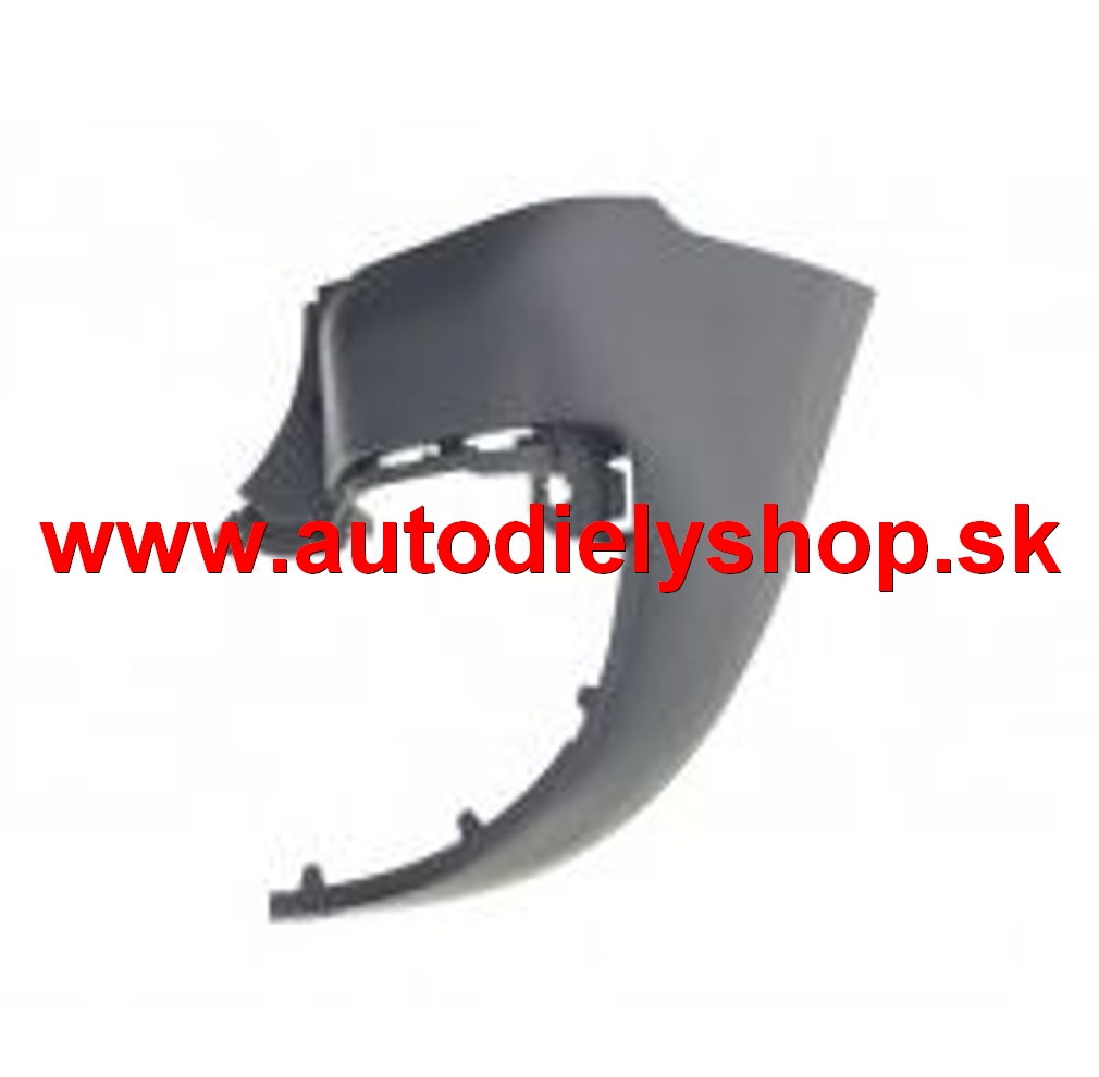 Peugeot PARTNER 06/12- zadný roh nárazníku pravý / 2dverový