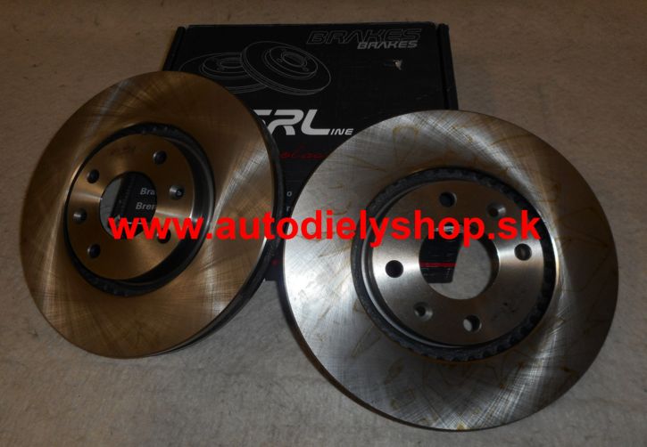 Peugeot PARTNER 06/12- predné kotúče Sada L+P / SRL/283mm