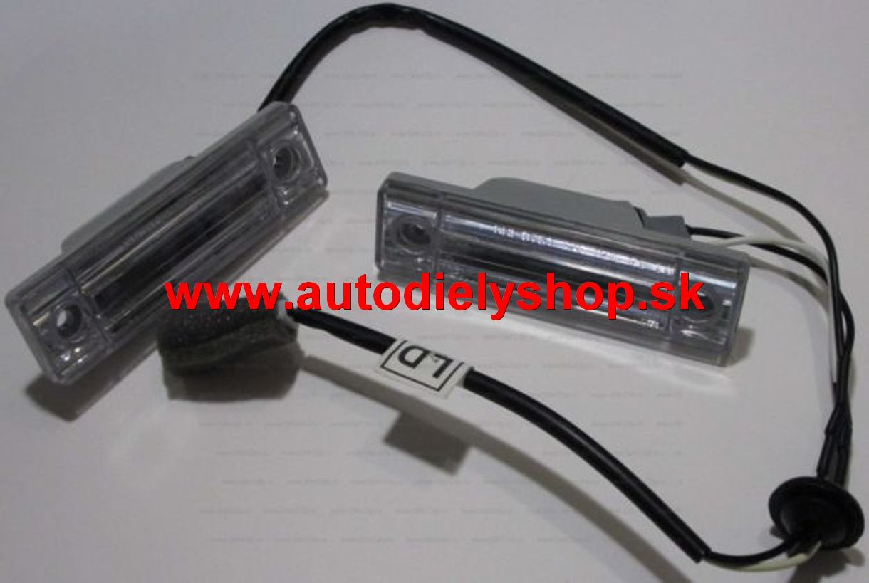 Daewoo NUBIRA 7/03-2009 zadné osvetlenie ŠPZ Sada / Originál