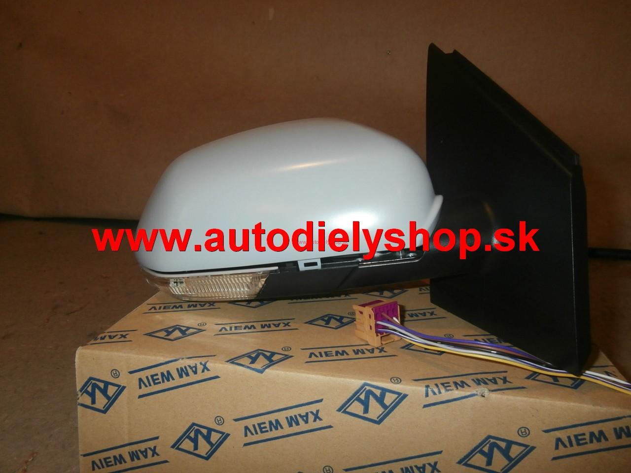 VW Polo 3/05 -el.spätné Pravé /pre lak/ 
