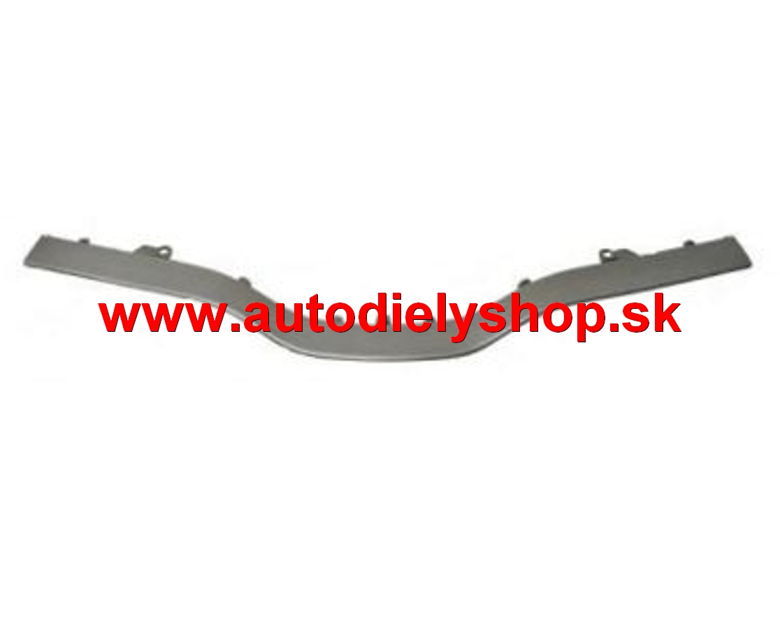 Renault KANGOO 3/2013- lišta masky dolná /strieborná