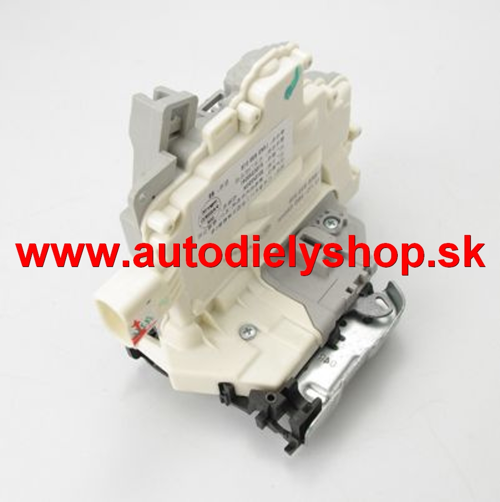 VW TOUAREG 01/10- zámok zadných dverí pravý 