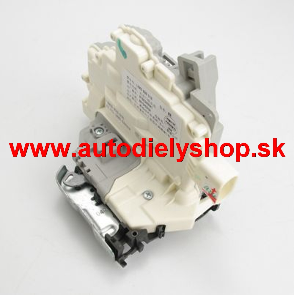 VW TOUAREG 01/10- zámok zadných dverí ľavý 