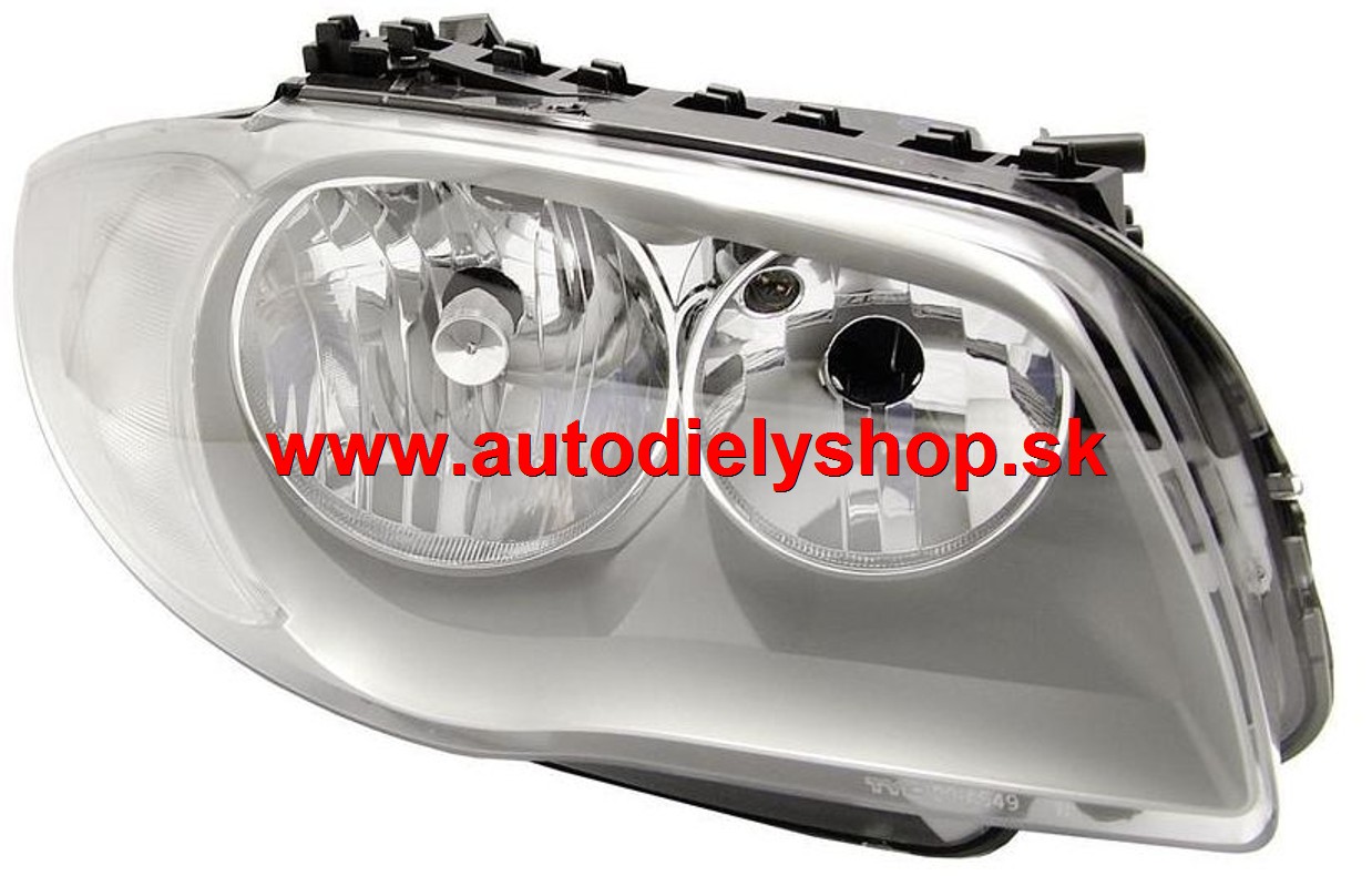 BMW 1 E87 9/2004-3/2007 svetlo H7+H7 Pravé  VALEO