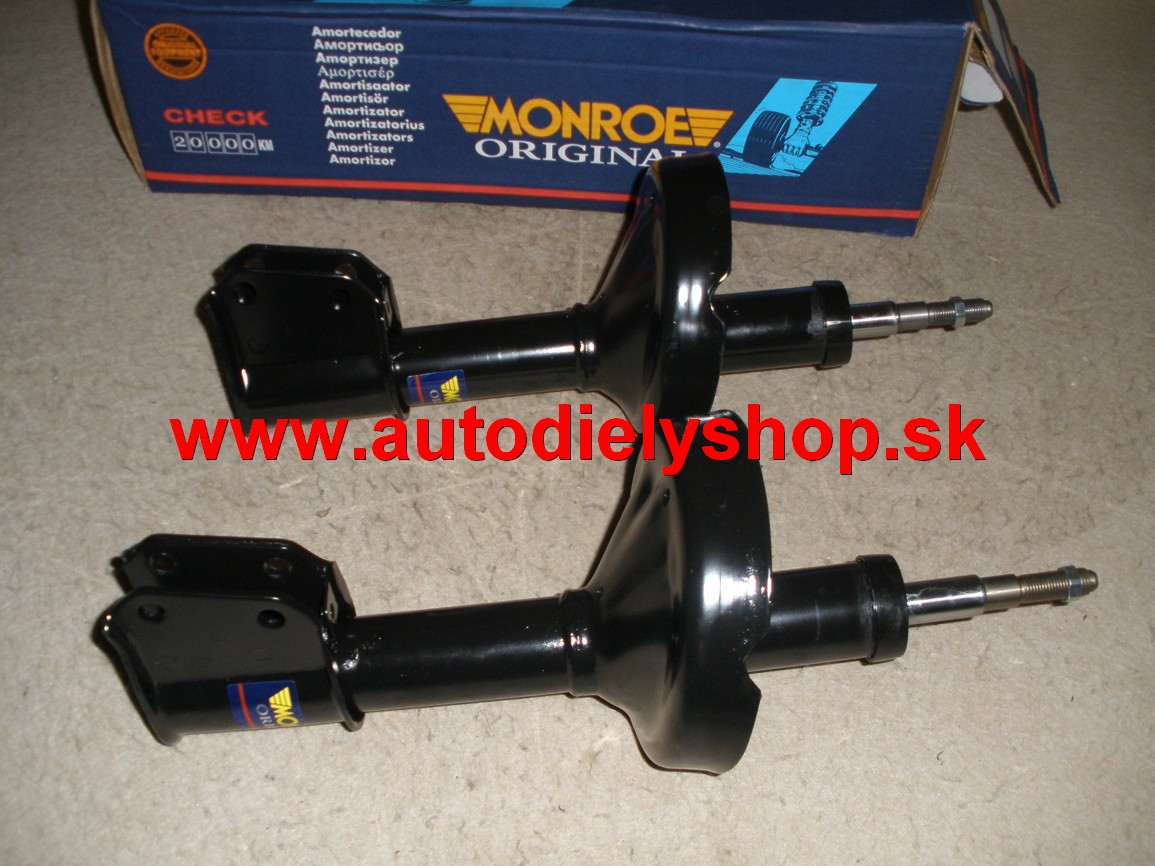 Renault Clio 7/01-9/05 predné tlmiče sada L+P / 58mm / 