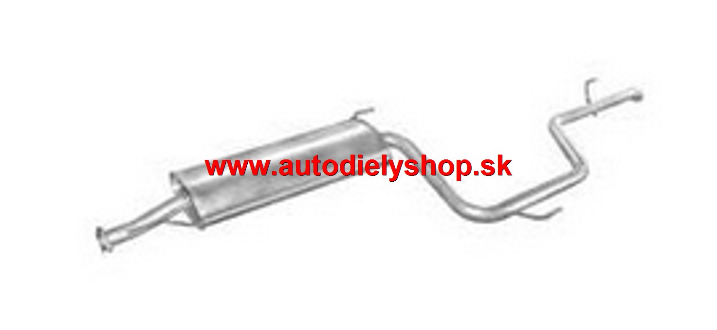 MERCEDES BENZ VITO/V-KLASSE 12/95-6/03- ZADNÝ DIEL VÝFUKU /2,2CDI - 60-75-90KW/ 