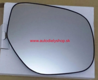 Mitsubishi ASX 2010- sklo zrkadla Pravé s držiakom