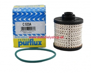 Peugeot 2008 3/2013- palivový filter 1,6BlueHDi / PURFLUX