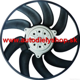 Audi A4 11/2007-2012 ventilátor chladiča /400mm/