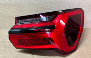 Audi A6 6/2018- zadné svetlo LED Pravé / s čiernou lištou
