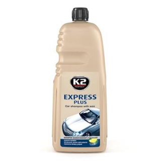 K2 EXPRESS PLUS biely - autošampón s voskom Carnauba 1L